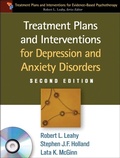 Cover: Treatment Plans and Interventions for Depression and Anxiety Disorders, Second Edition, Paperback + CD-ROM - Guilford Publications