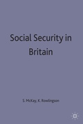 Cover: Social Security in Britain - Red Globe Press