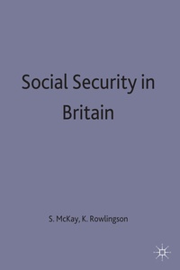 Enlarge image Cover: Social Security in Britain - Red Globe Press