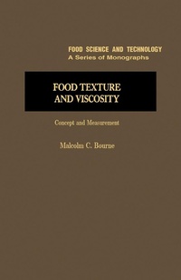 Enlarge image Cover: Food Texture and Viscosity - Academic Press