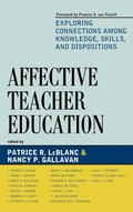 Cover: Affective Teacher Education - Rowman & Littlefield Education