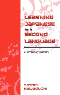 Enlarge image Cover: Learning Japanese as a Second Language - Cambria Press