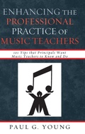 Cover: Enhancing the Professional Practice of Music Teachers - Rowman & Littlefield Education