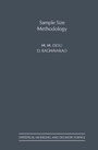 Cover: Sample Size Methodology - Academic Press