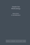 Cover: Sample Size Methodology - Academic Press