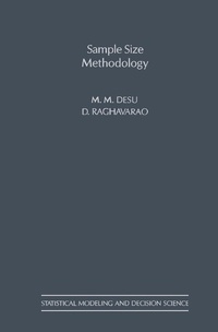 Enlarge image Cover: Sample Size Methodology - Academic Press