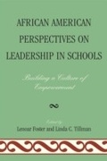 Cover: African American Perspectives on Leadership in Schools - Rowman & Littlefield Education