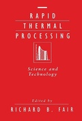 Cover: Rapid Thermal Processing - Academic Press