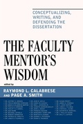 Cover: The Faculty Mentor's Wisdom - Rowman & Littlefield Education