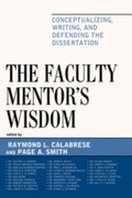 Cover: The Faculty Mentor's Wisdom - Rowman & Littlefield Education