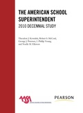 Cover: The American School Superintendent - Rowman & Littlefield Education