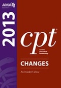 Bild: CPT Changes 2013 - American Medical Association