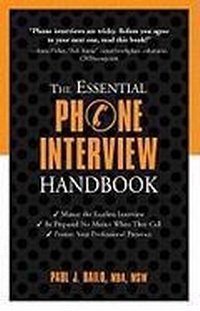 Enlarge image Cover: Essential Phone Interview Handbook - Career Press