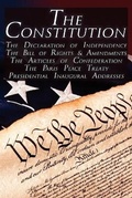 Cover: The Constitution of the United States of America, the Bill of Rights & All Amendments, the Declaration of Independence, the Articles of Confederation, - Megalodon Entertainment LLC.