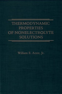 Abbildung von: Thermodynamic Properties of Nonelectrolyte Solutions - Academic Press