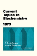 Cover: Current Topics in Biochemistry 1973 - Academic Press