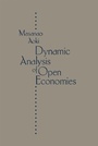 Cover: Dynamic Analysis Of Open Economies - Academic Press