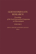 Cover: Glycoconjugate Research - Academic Press