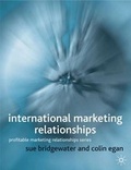 Cover: International Marketing and Relationships - Palgrave Macmillan