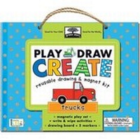 Enlarge image Cover: Play Draw Create Trucks - Innovative Kids,US
