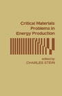 Cover: Critical Materials Problems In Energy Production - Academic Press