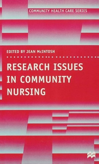 Abbildung von: Research Issues in Community Nursing - Red Globe Press