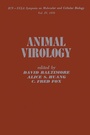 Cover: Animal Virology V4 - Academic Press