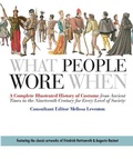 Cover: What People Wore When - St Martin's Press