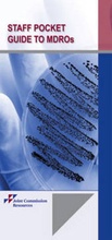 Cover: Staff Pocket Guide to MDROs - Joint Commission Resources