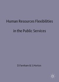 Cover: Human Resources Flexibilities in the Public Services - Palgrave Macmillan