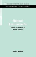 Bild: Natural Environments - Resources for the Future Press (RFF Press)
