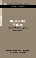 Cover: Rules in the Making - Resources for the Future Press (RFF Press)