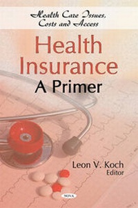 Abbildung von: Health Insurance - Nova Science Publishers Inc