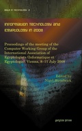 Cover: Information Technology and Egyptology in 2008 - Gorgias Press