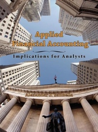 Enlarge image Cover: Applied Financial Accounting - Hansen Publishing Group, LLC