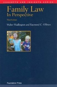 Abbildung von: Family Law in Perspective - Foundation Press