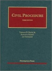 Enlarge image Cover: Civil Procedure - Foundation Press