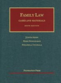 Abbildung von: Family Law - Foundation Press
