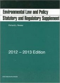 Abbildung von: Environmental Law and Policy - Foundation Press