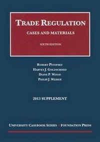 Abbildung von: Trade Regulation - Foundation Press