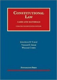 Enlarge image Cover: Constitutional Law - Foundation Press