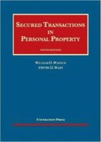Enlarge image Cover: Secured Transactions in Personal Property - Foundation Press
