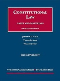 Enlarge image Cover: Constitutional Law - Foundation Press