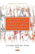 Cover: Microscale Damage Analysis for Microcrack Propagation of Brittle Composite Materials - Nova Science Publishers Inc