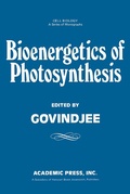 Cover: Energetics of Photosynthesis - Academic Press