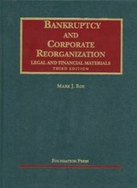 Abbildung von: Bankruptcy and Corporate Reorganization - Foundation Press