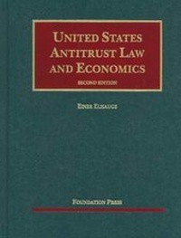 Abbildung von: United States Antitrust Law and Economics - Foundation Press