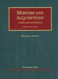 Abbildung von: Mergers and Acquisitions - Foundation Press