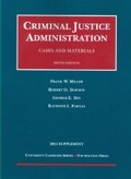 Cover: Cases and Materials on Criminal Justice Administration - Foundation Press