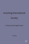 Cover: Inventing International Society - Palgrave Macmillan
